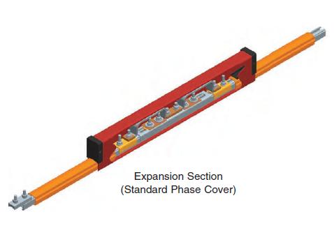 Expansion Sections with Splice Installed - Galvanized Steel Bar