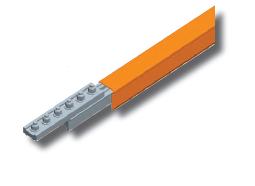 DURA-COAT Conductor Bar Cut Lengths with Splice Installed